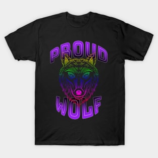 Proud Wolf LGBT Shirt T-Shirt